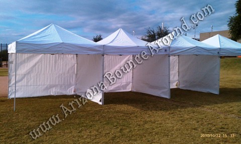 10X10 party tent canopy rental phoenix, Arizona